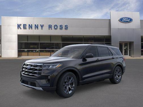 Agate Black Metallic 2026 Ford Explorer Active