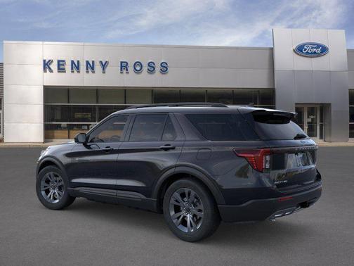 Agate Black Metallic 2026 Ford Explorer Active