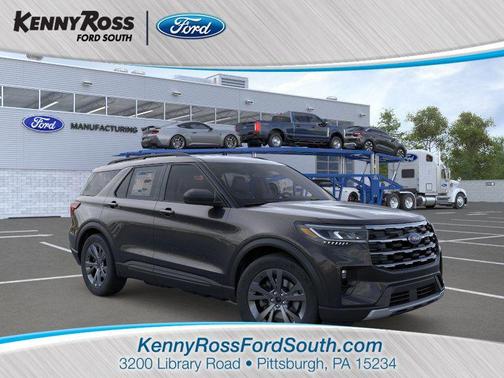 Agate Black Metallic 2026 Ford Explorer Active