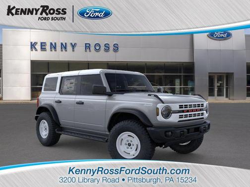 Avalanche Gray 2026 Ford Bronco Heritage Edition