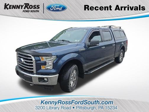 Lightning Blue 2017 Ford F-150 XLT