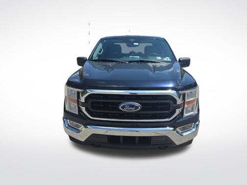 Antimatter Blue Metallic 2021 Ford F-150 XLT