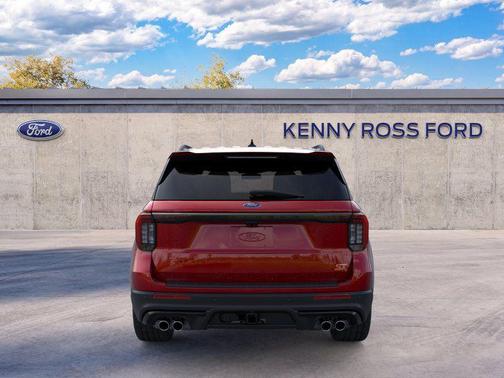 Rapid Red Metallic Tinted Clearcoat 2026 Ford Explorer ST