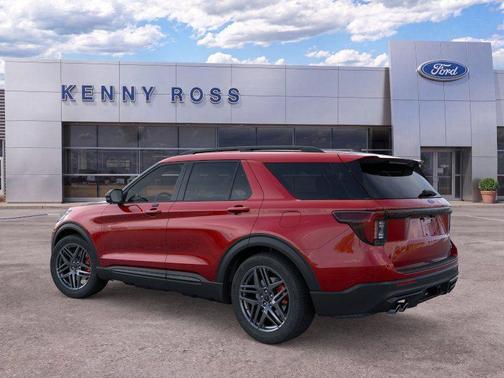 Rapid Red Metallic Tinted Clearcoat 2026 Ford Explorer ST