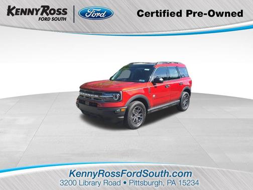 Hot Pepper Red Tinted Clearcoat 2023 Ford Bronco Sport Big Bend