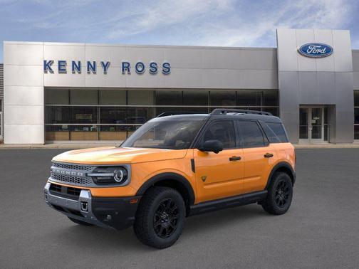 Orange Fury Metallic Tri-Coat 2026 Ford Bronco Sport Badlands