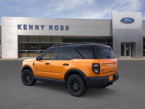 Orange Fury Metallic Tri-Coat 2026 Ford Bronco Sport Badlands