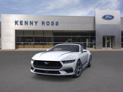 Iconic Silver Metallic 2025 Ford Mustang EcoBoost Premium
