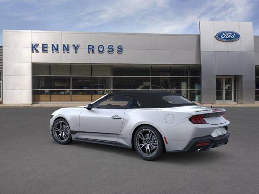 Iconic Silver Metallic 2025 Ford Mustang EcoBoost Premium