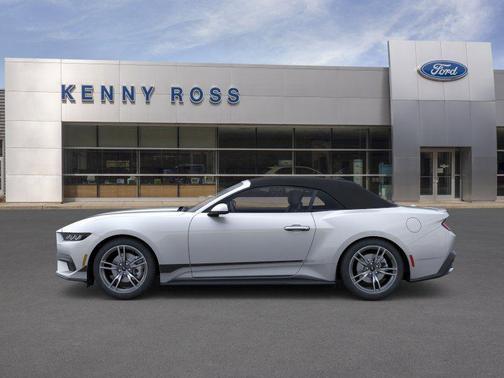 Iconic Silver Metallic 2025 Ford Mustang EcoBoost Premium