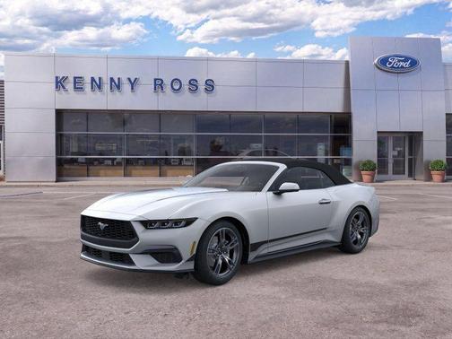 Iconic Silver Metallic 2025 Ford Mustang EcoBoost Premium