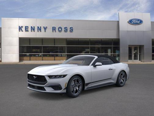 Iconic Silver Metallic 2025 Ford Mustang EcoBoost Premium