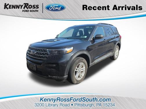 Agate Black Metallic 2023 Ford Explorer XLT