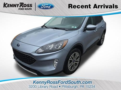 Iced Blue Silver Metallic 2022 Ford Escape SEL