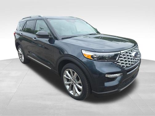 Stone Blue Metallic 2023 Ford Explorer Platinum