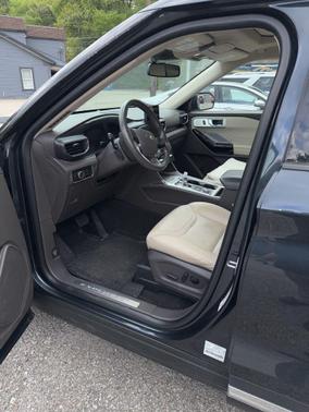 Stone Blue Metallic 2023 Ford Explorer Platinum
