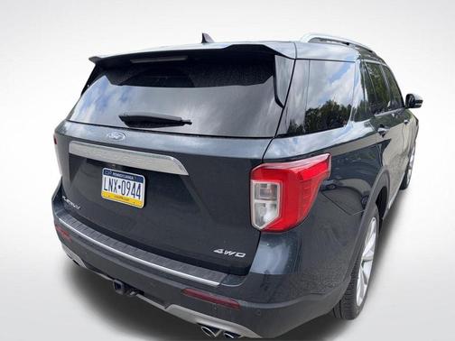 Stone Blue Metallic 2023 Ford Explorer Platinum