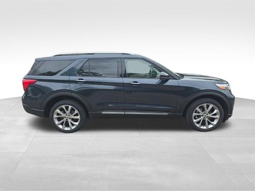 Stone Blue Metallic 2023 Ford Explorer Platinum