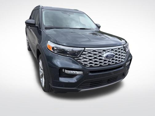 Stone Blue Metallic 2023 Ford Explorer Platinum