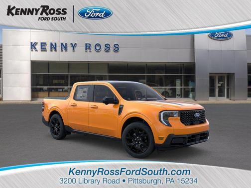 Orange Fury Metallic Tri-Coat 2026 Ford Maverick Lariat