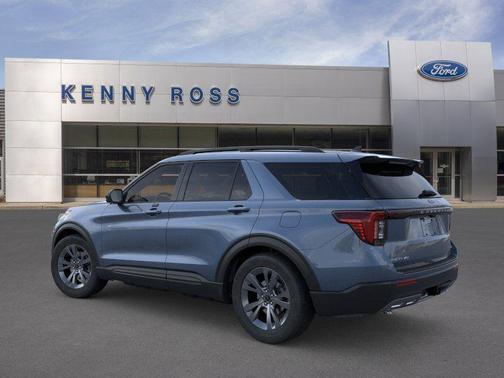 Vapor Blue Metallic 2026 Ford Explorer Active