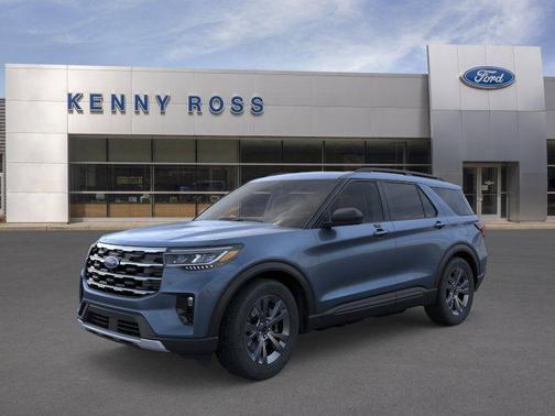Vapor Blue Metallic 2026 Ford Explorer Active