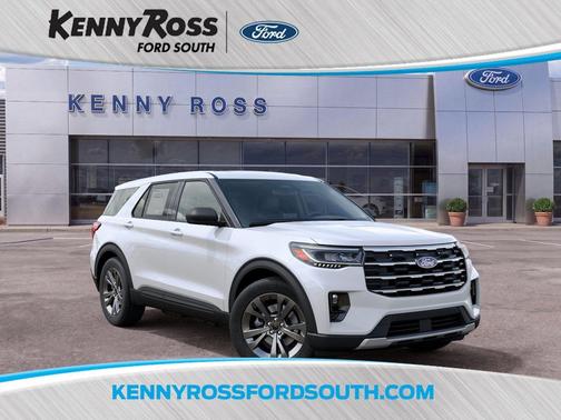 Star White Metallic Tri-Coat 2027 Ford Explorer Active