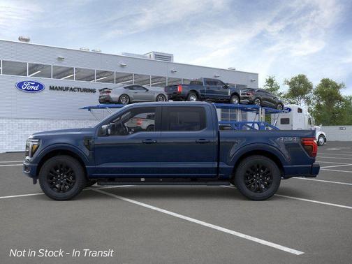 Antimatter Blue Metallic 2026 Ford F-150 Lariat