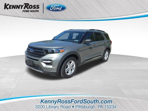 Silver Spruce Metallic 2020 Ford Explorer XLT