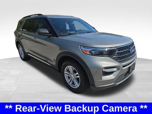 Silver Spruce Metallic 2020 Ford Explorer XLT