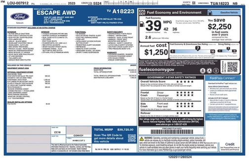 2026 Ford Escape ST-Line Select