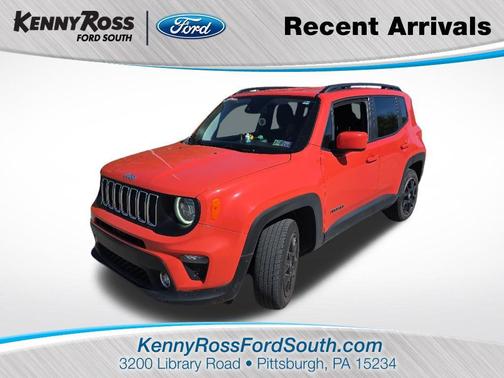 Omaha Orange Clearcoat 2021 Jeep Renegade Latitude