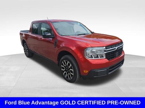 Hot Pepper Red Metallic Tinted Clearcoat 2024 Ford Maverick Lariat