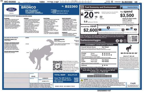 2025 Ford Bronco Base