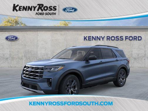 Vapor Blue Metallic 2026 Ford Explorer Active