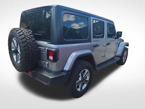 Billet Silver Metallic Clearcoat 2018 Jeep Wrangler Unlimited Sahara