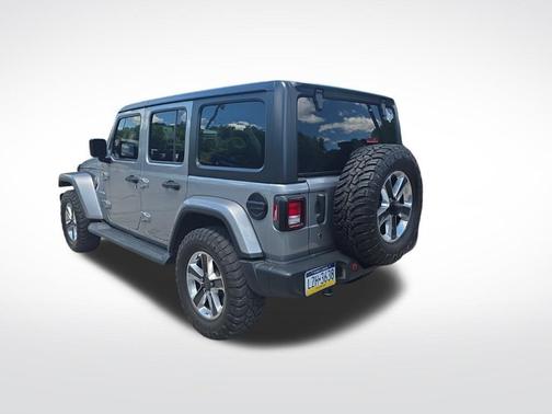 Billet Silver Metallic Clearcoat 2018 Jeep Wrangler Unlimited Sahara