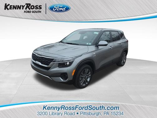 Steel Gray 2023 Kia Seltos LX