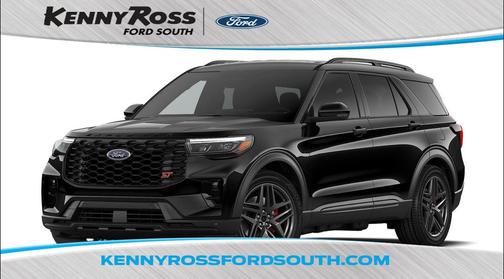 Agate Black Metallic 2026 Ford Explorer ST