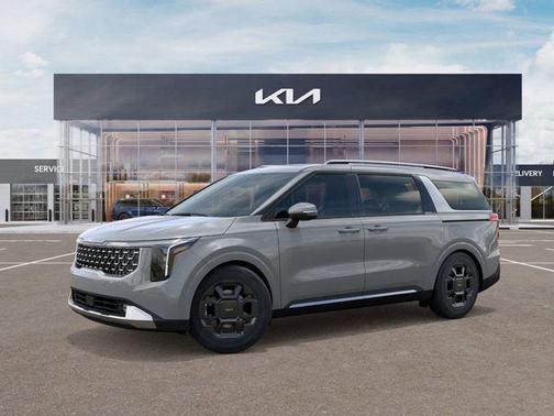 Ceramic Silver 2026 Kia Carnival Hybrid SX