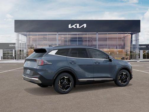 Heritage Blue 2027 Kia Sportage Hybrid EX
