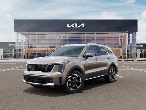 Volcanic Sand 2026 Kia Sorento Hybrid EX