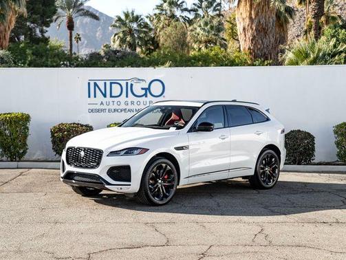 Ostuni Pearl White 2025 Jaguar F-PACE P400 R-Dynamic S