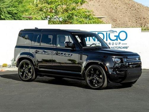 Santorini Black 2026 Land Rover Defender P400 X-Dynamic SE