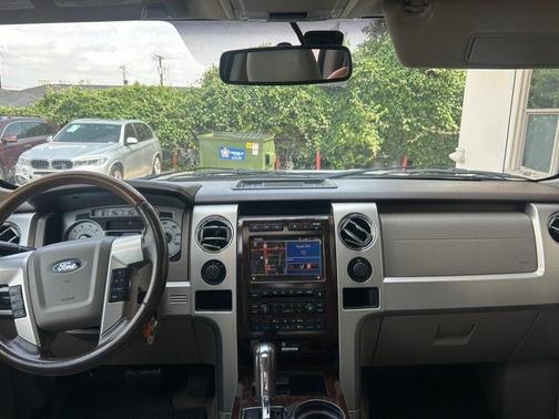 White 2010 Ford F-150 Platinum