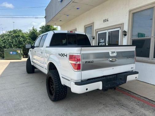 White 2010 Ford F-150 Platinum
