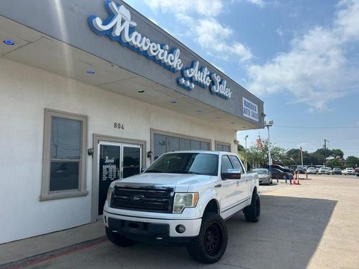 White 2010 Ford F-150 Platinum