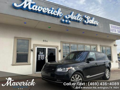 2017 Land Rover Range Rover 3.0L Supercharged HSE