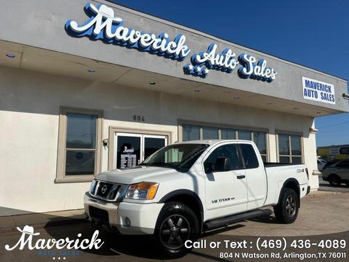 Glacier White 2013 Nissan Titan PRO-4X