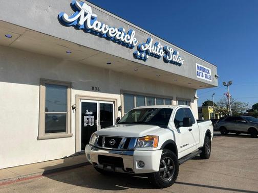 Glacier White 2013 Nissan Titan PRO-4X